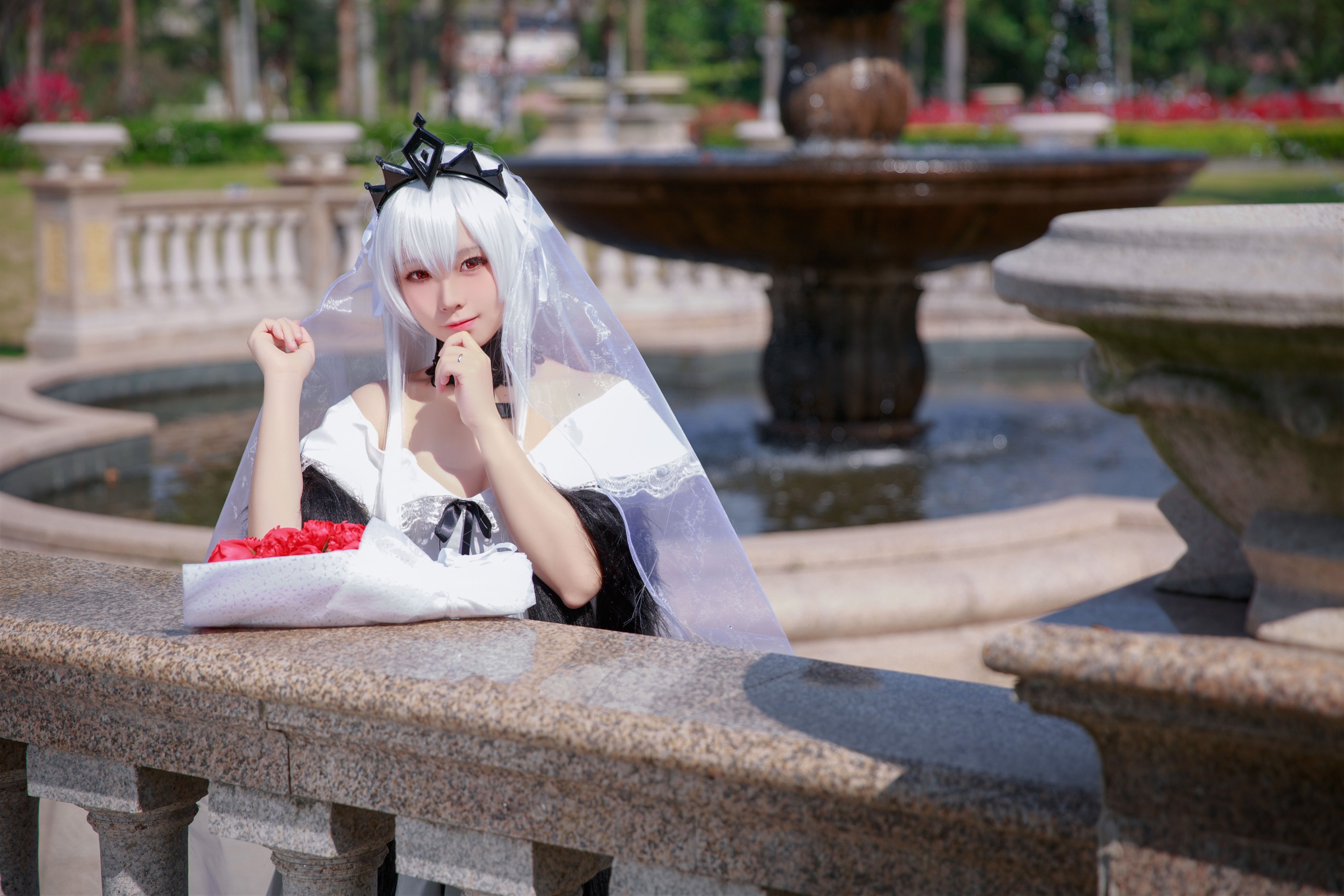 图片[1]-G44不会受伤 – NO.004 G44 98K婚纱 德皇 [25P]-XikXak